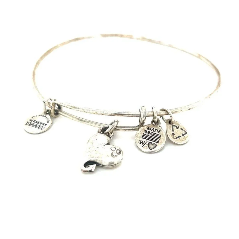 Alex and Ani Heart Bracelet